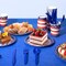 American Flag Themed Party Decorations, 170 Pcs Patriotic Party Supplies
